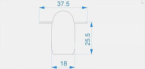 Заглушка Deko-Light End Cap R-ET-03-10 Set 2 pcs 979701
