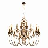 Подвесная люстра iLamp Lady 88003-8+4 GD