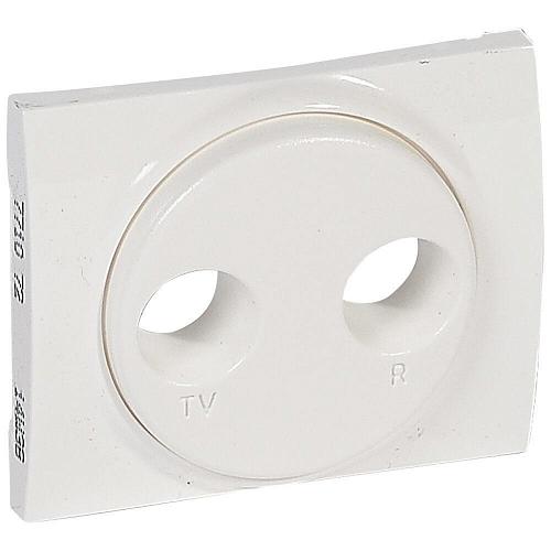 Лицевая панель Legrand Galea Life розетки TV-RD белая 771072