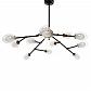 Подвесная люстра Lumina Deco Crocus LDP 7002-12 BK+MD - фото №3