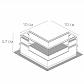 Коннектор L-образный Arte Lamp Linea-Accessories A480733 - фото №2