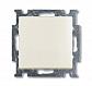 Переключатель двухклавишный ABB Basic55 10A 250V chalet-белый 2CKA001012A2191 - фото №1