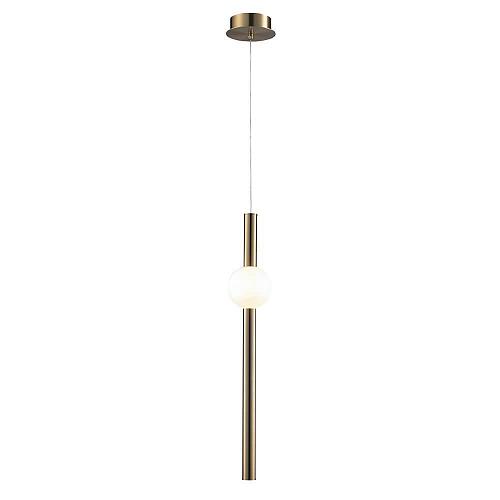 Подвесной светодиодный светильник Lumien Hall Greniya LH8023/1PA-GD-WT