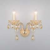 Бра Eurosvet 10097/2 золото/тонированный хрусталь Strotskis