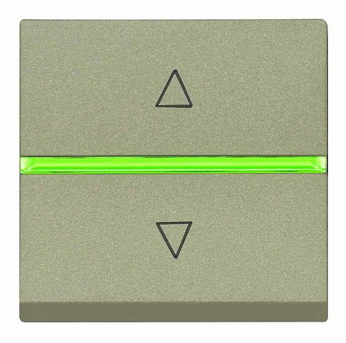 Выключатель жалюзи электронный ABB Zenit 16A 250V шампань 2CLA226120N1901