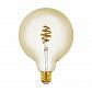 Лампа светодиодная филаментная диммируемая Eglo E27 5,5W 2200-6500K золотистая 12582 - фото №1