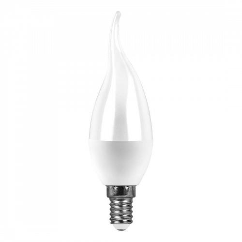 Лампа светодиодная Feron E14 7W 6400K матовая LB-97 38135