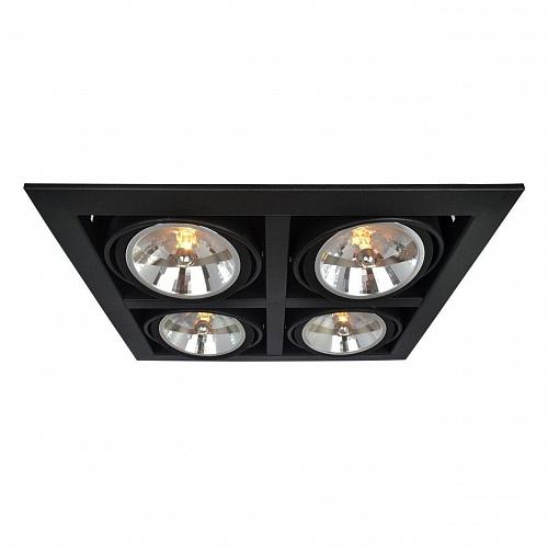 Встраиваемый светильник Arte Lamp Cardani A5935PL-4BK