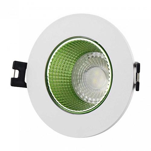 Встраиваемый светильник Denkirs DK3020WGR DK3061-WH+GR