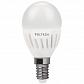 Лампа светодиодная Voltega E14 6.5W 4000К шар матовый VG1-G2E14cold6W-C 5722 - фото №1