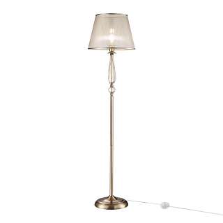 Торшеры с 1 плафоном бронзового цвета