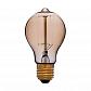Лампа накаливания E27 40W золотая 051-873 - фото №2