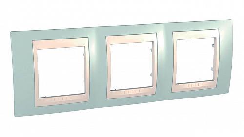 Рамка 3-постовая Schneider Electric Unica Хамелеон MGU6.006.570