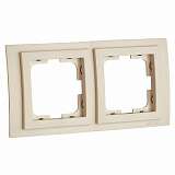 Рамка 2-постовая Mono Electric Despina крем 102-170000-161