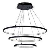 Подвесной светодиодный светильник iLedex Axis D098-3 (800X600X400) BK