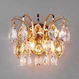 Бра Eurosvet 10081/2 золото/прозрачный хрусталь Strotskis