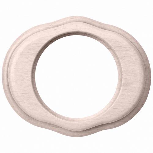 Рамка Werkel Legend Wave на 1 пост беленый дуб WL20-frame-01 4690389117046