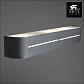 Настенный светильник Arte Lamp Cosmopolitan A7210AP-3BK - фото №3