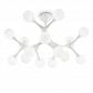 Потолочная люстра Ideal Lux Nodino PL15 Bianco 149608 - фото №1