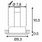 Встраиваемый светильник SLV New Tria 113500 - фото №3