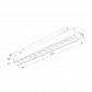 Трековый светодиодный светильник Elektrostandard Slim Magnetic 85005/01 a057193 - фото №2