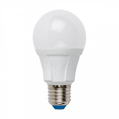 Лампа светодиодная диммируемая Uniel E27 12W 4000K матовая LED-A60 12W/4000K/E27/FR/DIM PLP01WH UL-00004289