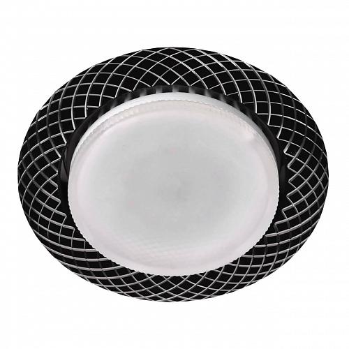 Встраиваемый светильник ЭРА GX53 KL 76 AL/BK Б0032154