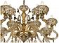 Подвесная люстра iLamp Asia 61082-8+4 BR - фото №2