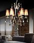 Подвесная люстра Lumina Deco Glamour LDP 66247-6 BR+CHR - фото №3