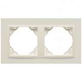 Рамка 2-постовая Efapel Logus 90 Animato бежевый/бежевый 90920 TMM