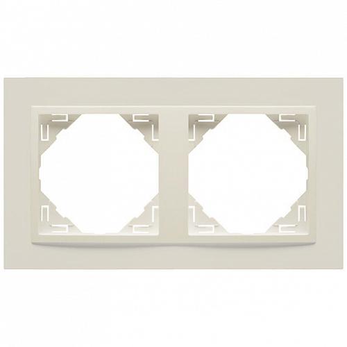 Рамка 2-постовая Efapel Logus 90 Animato бежевый/бежевый 90920 TMM