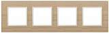 Рамка 4-постовая ЭРА Elegance 14-5304-11 Б0034588