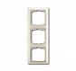 Рамка 3-постовая ABB Basic55 chalet-белый 2CKA001725A1513 - фото №1