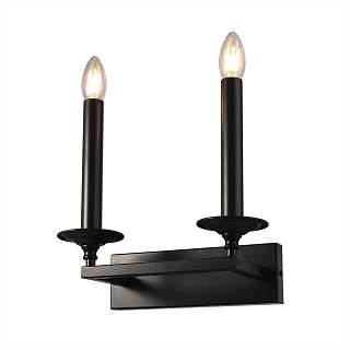 Бра с двумя плафонами цвета венге Бра с двумя плафонами цвета венге