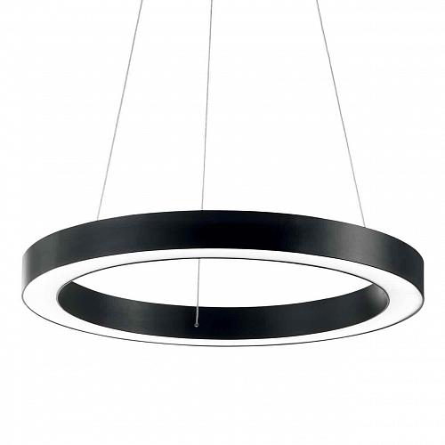 Подвесной светодиодный светильник Ideal Lux Oracle D60 Round Nero 222103