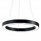 Подвесной светодиодный светильник Ideal Lux Oracle D60 Round Nero 222103 - фото №1