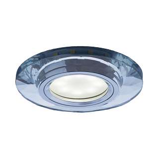 Точечные светильники зеркального цвета