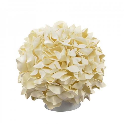 Настольная лампа Uniel ULW-R07 T/3000K/150C/A Гортензия Белый/Сливочный десерт UL-00007230