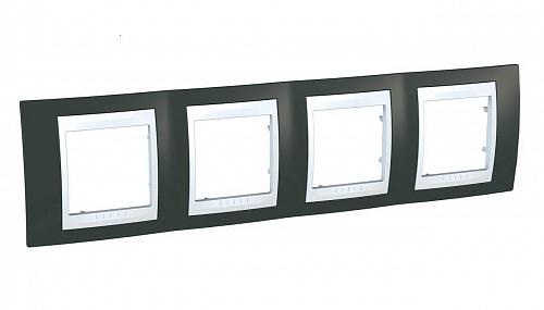 Рамка 4-постовая Schneider Electric Unica Хамелеон MGU6.008.871