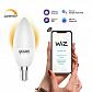 Лампа светодиодная диммируемая Gauss Smart Home E14 5W 2700K матовая 1100112 - фото №1