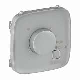 Лицевая панель Legrand Valena Allure термостата для теплых полов алюминий 755327