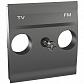 Плата розетки TV/FM Schneider Electric Unica MGU9.440.12 - фото №1