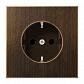 Розетка с заземлением безвинтовой зажим Jung LS 990 antik ME1520AT - фото №1