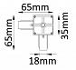 Соединитель L-образный однофазный Crystal Lux CLT 0.211 02 WH - фото №2