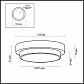 Потолочный светильник Odeon Light Holger 2744/3C - фото №2