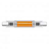 Лампа светодиодная Uniel R7s 7W 3000K прозрачная LED-J78-7W/3000K/R7s/CL GLZ07TR UL-00005061