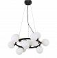 Подвесная люстра Lumina Deco Marsiada LDP 6033-15 BK+GD - фото №1
