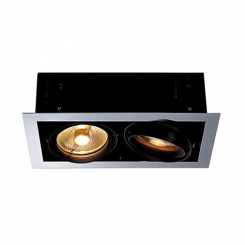 Встраиваемый светильник SLV Aixlight Flat Double ES111 154612