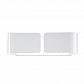 Настенный светильник Ideal Lux Clip AP2 Small Bianco 014166 - фото №1