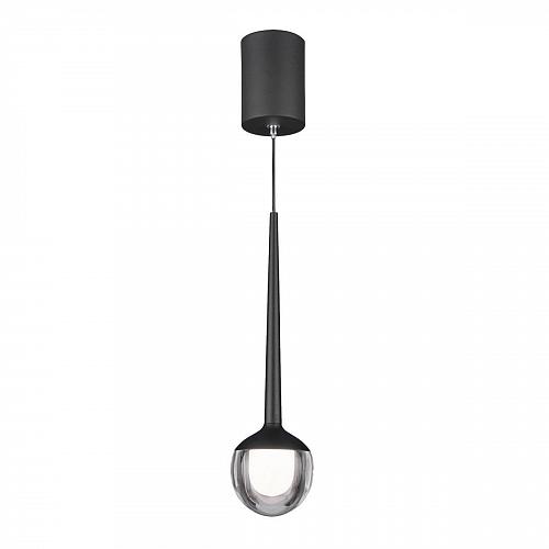 Подвесной светодиодный светильник Elektrostandard DLS028 6W 4200K черный a047768